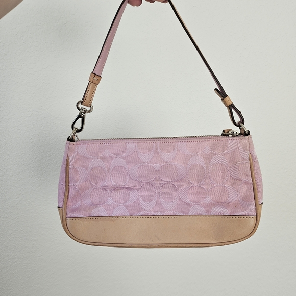 Coach Demi Leather Baguette Bag 6094 - Picture 4 of 7